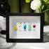 Cocktail Theme Sea Glass Framed Art - Black - 6" X 8" - image 4