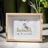 Friends Like You Make Life More Beautiful Sea Glass Framed Art - Oak - 6" X 8" - image 5