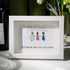 Sisters Are Best Friends Sea Glass Framed Art - White - 6" X 8" - image 3