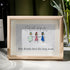 Sisters Are Best Friends Sea Glass Framed Art - Oak - 6" X 8" - image 5