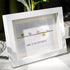 Dare to Be Different Cute Birds Sea Glass Framed Art - image 1