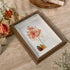 Autumn Quotes Fall Leaves Pumpkin Sea Glass Framed Art - image 2