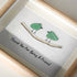 Thank You For Being A Friend Friendship Gift Sea Glass Framed Art - image 2