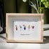 Happy Hour Cocktail Sea Glass Framed Art - Oak - 6" X 8" - image 5
