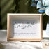 Best Friends Gift Sea Glass Framed Art - Oak - 6" X 8" - image 0