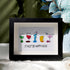 Cocktail Parties Happy Hour Sea Glass Framed Art - Black - 6" X 8" - image 4