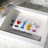 Cocktail Parties Happy Hour Sea Glass Framed Art - image 1