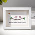 Always My Daughter Forever My Friend Sea Glass Framed Art - White - 6" X 8" - image 6
