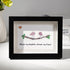 Always My Daughter Forever My Friend Sea Glass Framed Art - Black - 6" X 8" - image 5