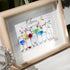 Cocktail Party Sea Glass Framed Art - image 2