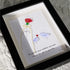 Flower For Mom Sea Glass Framed Art - image 3