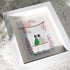 Bestie Sitting On The Swing Around Blossom Flower Sea Glass Framed Art - image 3
