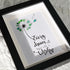 Every Dream Begins With A Wish Sea Glass Framed Art - image 3