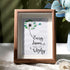 Every Dream Begins With A Wish Sea Glass Framed Art - Walnut Brown - 8" X 6" - image 7
