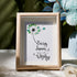 Every Dream Begins With A Wish Sea Glass Framed Art - Oak - 8" X 6" - image 6