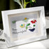 Bloom Where You Are Planted Sea Glass Framed Art - image 2