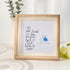 Friendship Quote Good Friend Is Like Sea Glass Framed Art - Oak - 8" X 8" - image 6