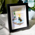 Couple Lighthouse Sunset Sea Glass Framed Art - image 2