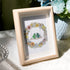 Birds On The Swing Sea Glass Framed Art - image 2