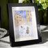 Propose On A Street Engagement Couple Sea Glass Framed Art - image 2