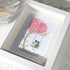 Couple On Swing Under A Love Tree Sea Glass Framed Art - image 3