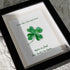 You Are My Four Leaf Clover Sea Glass Framed Art - image 3