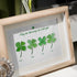 Four Leaf Clover Blessings Sea Glass Framed Art - image 2
