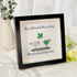 Four-leaf Clover Friendship Sea Glass Framed Art - image 2