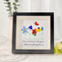 Moms Are Like Garden Sea Glass Framed Art - Black - 8" X 8" - image 6
