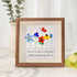 Moms Are Like Garden Sea Glass Framed Art - Walnut Brown - 8" X 8" - image 5