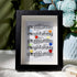 Eight Colorful Songbirds Singing Sea Glass Framed Art - Black - 8" X 6" - image 5