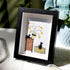 Pebble Cats And Blooming Plants Sea Glass Framed Art - image 2