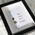 Family Unity Of Birds Sea Glass Framed Art - image 3