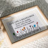 Live Like A Wildflower Quote Sea Glass Framed Art - image 3