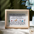 Live Like A Wildflower Quote Sea Glass Framed Art - Oak - 6" X 8" - image 1