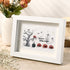 Happy Halloween Jack O Lantern And Ghost Sea Glass Framed Art - image 1