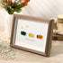 Happy Thanksgiving Pumpkin Sea Glass Framed Art - image 1