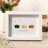 Happy Thanksgiving Pumpkin Sea Glass Framed Art - White - 6" X 8" - image 6