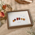 Fall In Love Autumn Trees Sea Glass Framed Art - image 2
