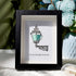 Light Of My Life Street Light Sea Glass Framed Art - Black - 8" X 6" - image 5