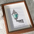 Light Of My Life Street Light Sea Glass Framed Art - image 2