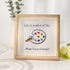 Artist's Palette Paint Your Life With Colors Sea Glass Framed Art - Oak - 8" X 8" - image 6