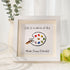 Artist's Palette Paint Your Life With Colors Sea Glass Framed Art - White - 8" X 8" - image 4