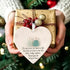 Friendship Gift Heart-Shaped Sea Glass Hanging Ornament - image 2