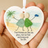 Treasured Friendship Heart-Shaped Sea Glass Hanging Ornament - Buy 4 Get 3 Free(7 Pcs) - 2.91" × 2.76" × 0.12" - image 0