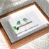 Friend Birds Sea Glass Framed Art Friendship Gift - image 2