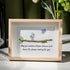 May You Achieve Dreams Birds Sea Glass Framed Art Family Gift - Oak - 6" X 8" - image 5