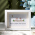 Always My Daughter Birds Sea Glass Framed Art Gift for Daughter - White - 6" X 8" - image 6