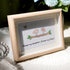 Always My Daughter Birds Sea Glass Framed Art Gift for Daughter - image 1
