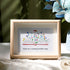 Magic Books Sea Glass Framed Art Inspirational Gift - Oak - 6" X 8" - image 5